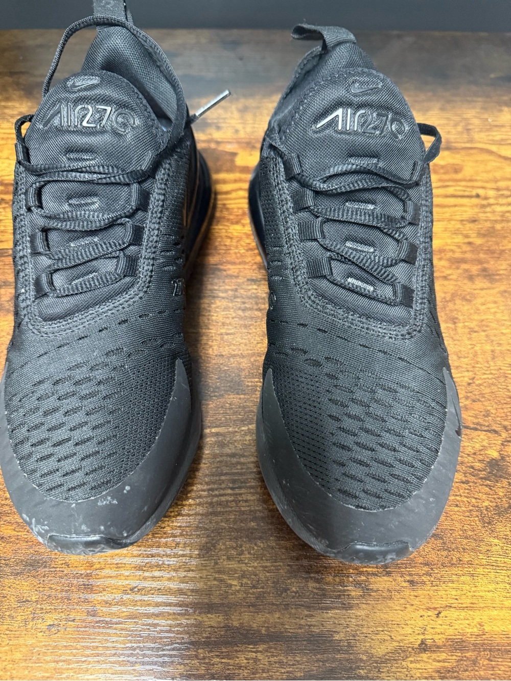Nike Men’s All-Black Air 270 Mesh Sneakers